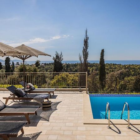 Luxury Villa Karmaniolos Fiskardo Kefalonia المظهر الخارجي الصورة