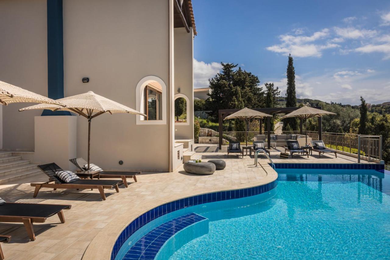 Luxury Villa Karmaniolos Fiskardo Kefalonia المظهر الخارجي الصورة