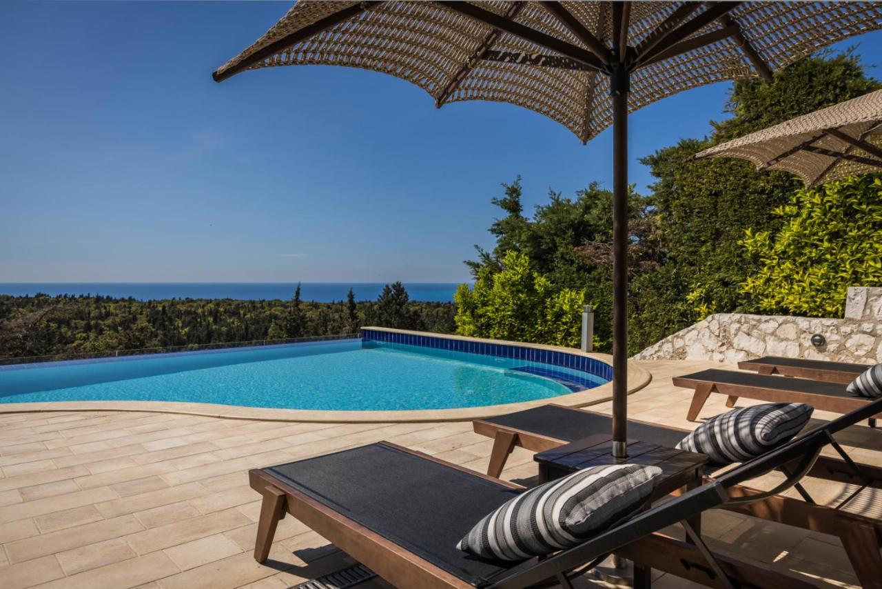 Luxury Villa Karmaniolos Fiskardo Kefalonia المظهر الخارجي الصورة