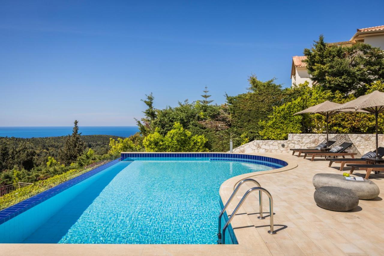 Luxury Villa Karmaniolos Fiskardo Kefalonia المظهر الخارجي الصورة