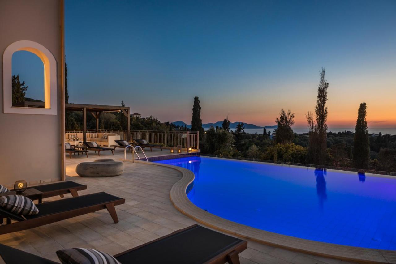 Luxury Villa Karmaniolos Fiskardo Kefalonia المظهر الخارجي الصورة