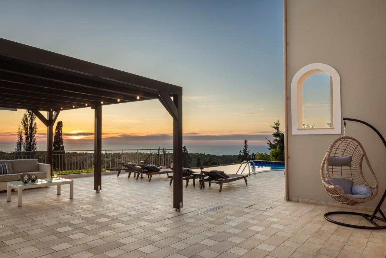 Luxury Villa Karmaniolos Fiskardo Kefalonia المظهر الخارجي الصورة