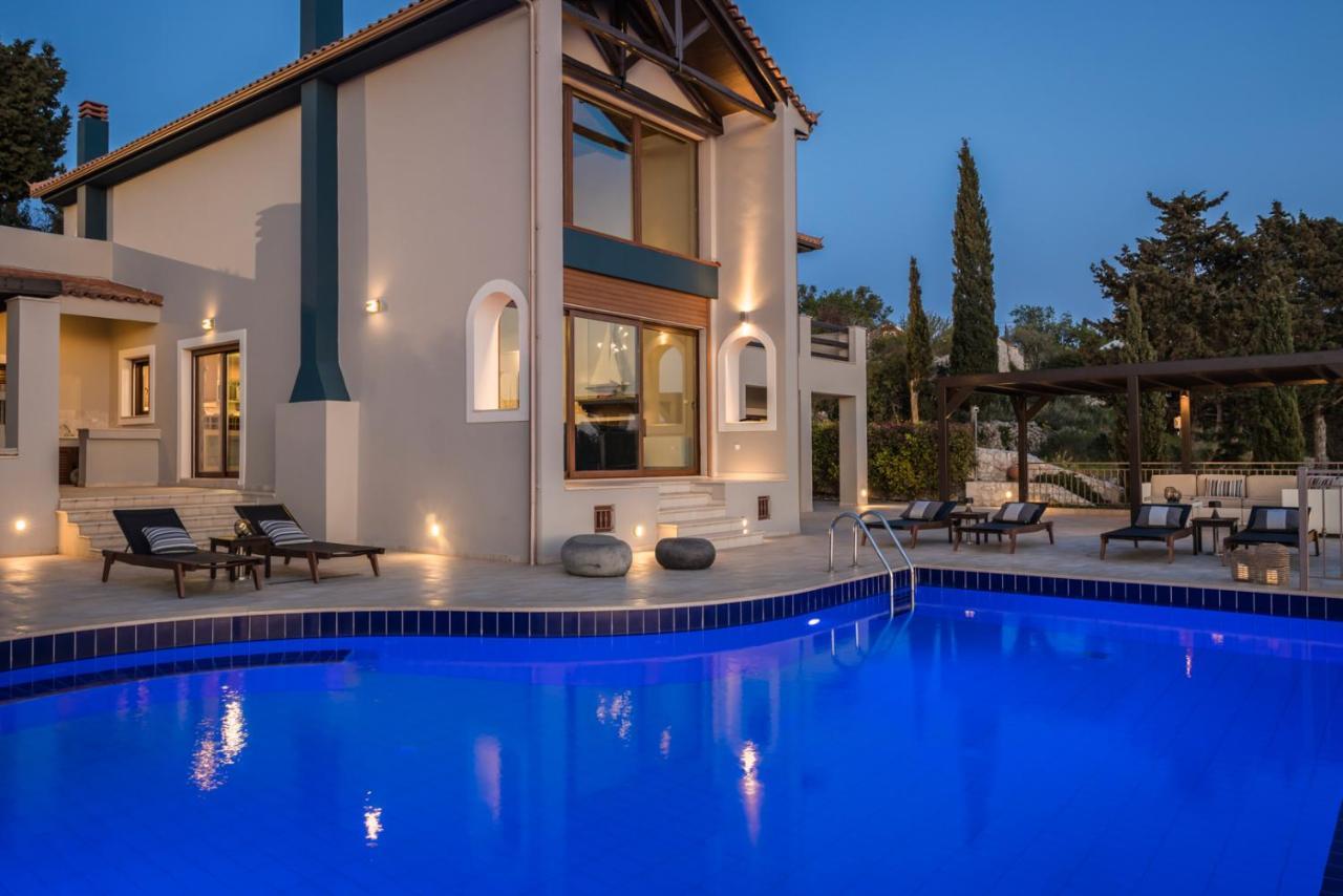 Luxury Villa Karmaniolos Fiskardo Kefalonia المظهر الخارجي الصورة