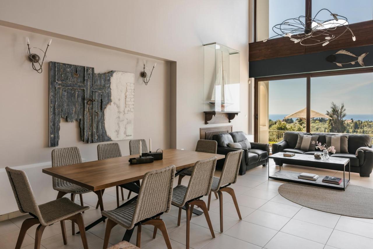 Luxury Villa Karmaniolos Fiskardo Kefalonia المظهر الخارجي الصورة
