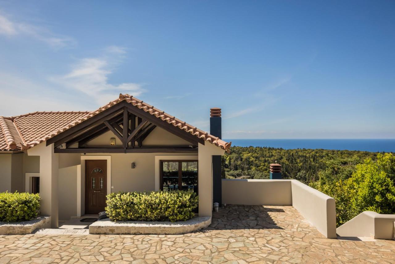 Luxury Villa Karmaniolos Fiskardo Kefalonia المظهر الخارجي الصورة