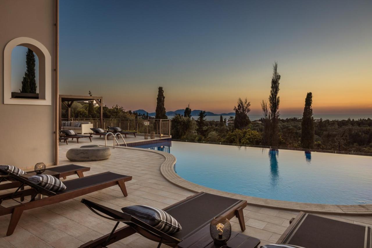 Luxury Villa Karmaniolos Fiskardo Kefalonia المظهر الخارجي الصورة