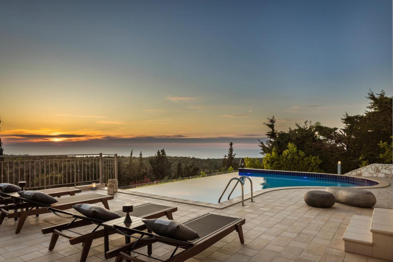 Luxury Villa Karmaniolos Fiskardo Kefalonia المظهر الخارجي الصورة