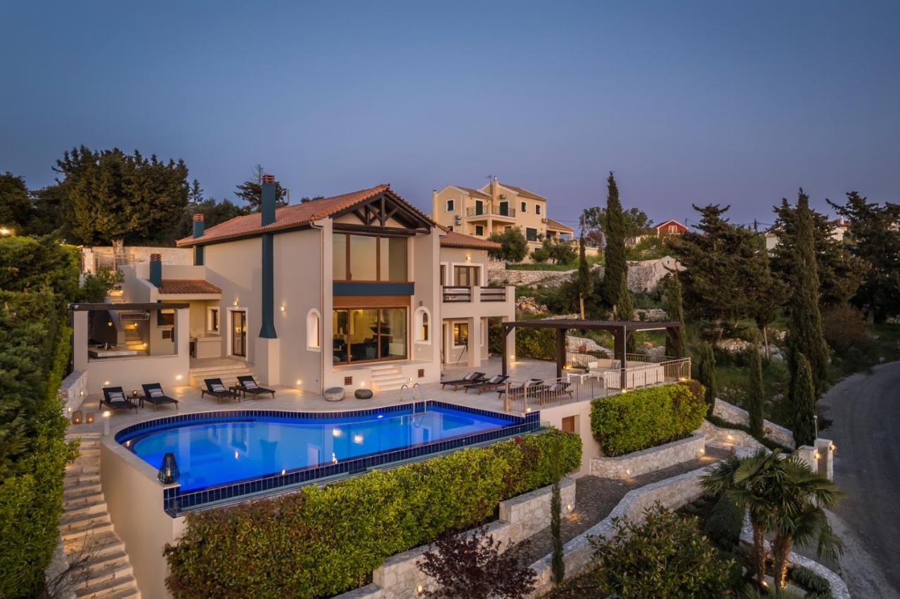 Luxury Villa Karmaniolos Fiskardo Kefalonia المظهر الخارجي الصورة
