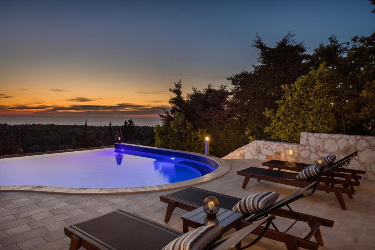Luxury Villa Karmaniolos Fiskardo Kefalonia المظهر الخارجي الصورة